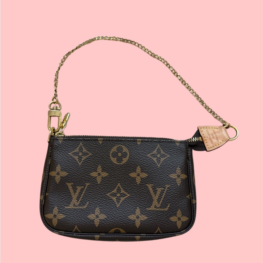 Louis Vuitton Mini Pochette Wristlet